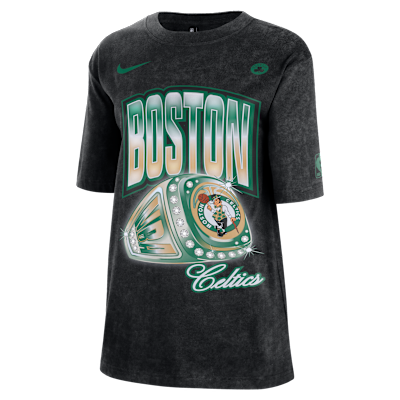 Boston Celtics Courtside Women's Nike NBA T-Shirt. Nike.com